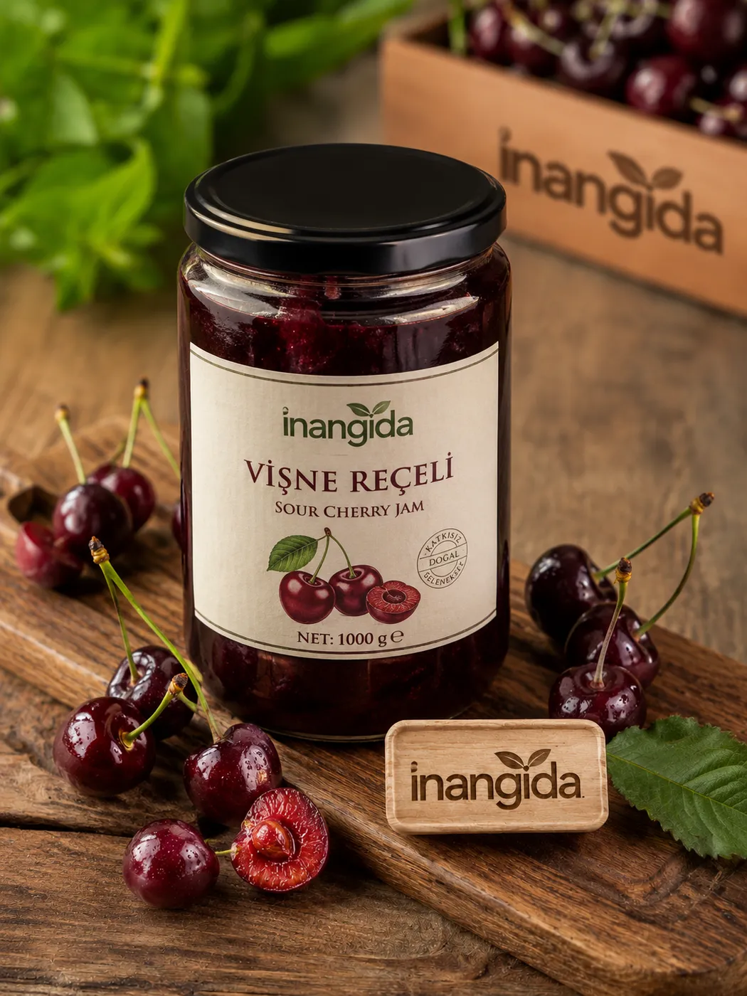 Vişne reçeli (1kg)